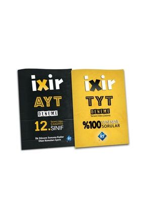 Yeni Ixir Tyt Ve Ayt Deneme Seti Kr Akademi 9786052974216