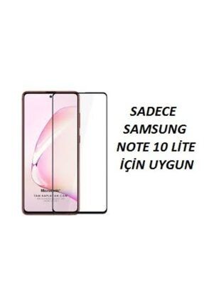 Samsung Note 10 Lite Tam Kaplayan Ön Ekran Koruyucu-tempered Glass jacqN10L0065