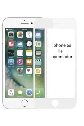 Iphone 6s Curve Tempered Glass Full Beyaz Cam Ekran Koruyucu jacq6w00sfs
