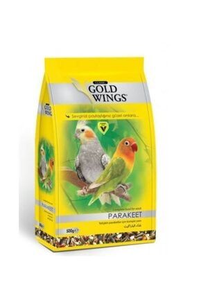 Tuğra Pet M. Goldwings Classic Parakeet Papağan Kuş Yemi 500 gr (1 ADET) PAREKETYEMTUGRA