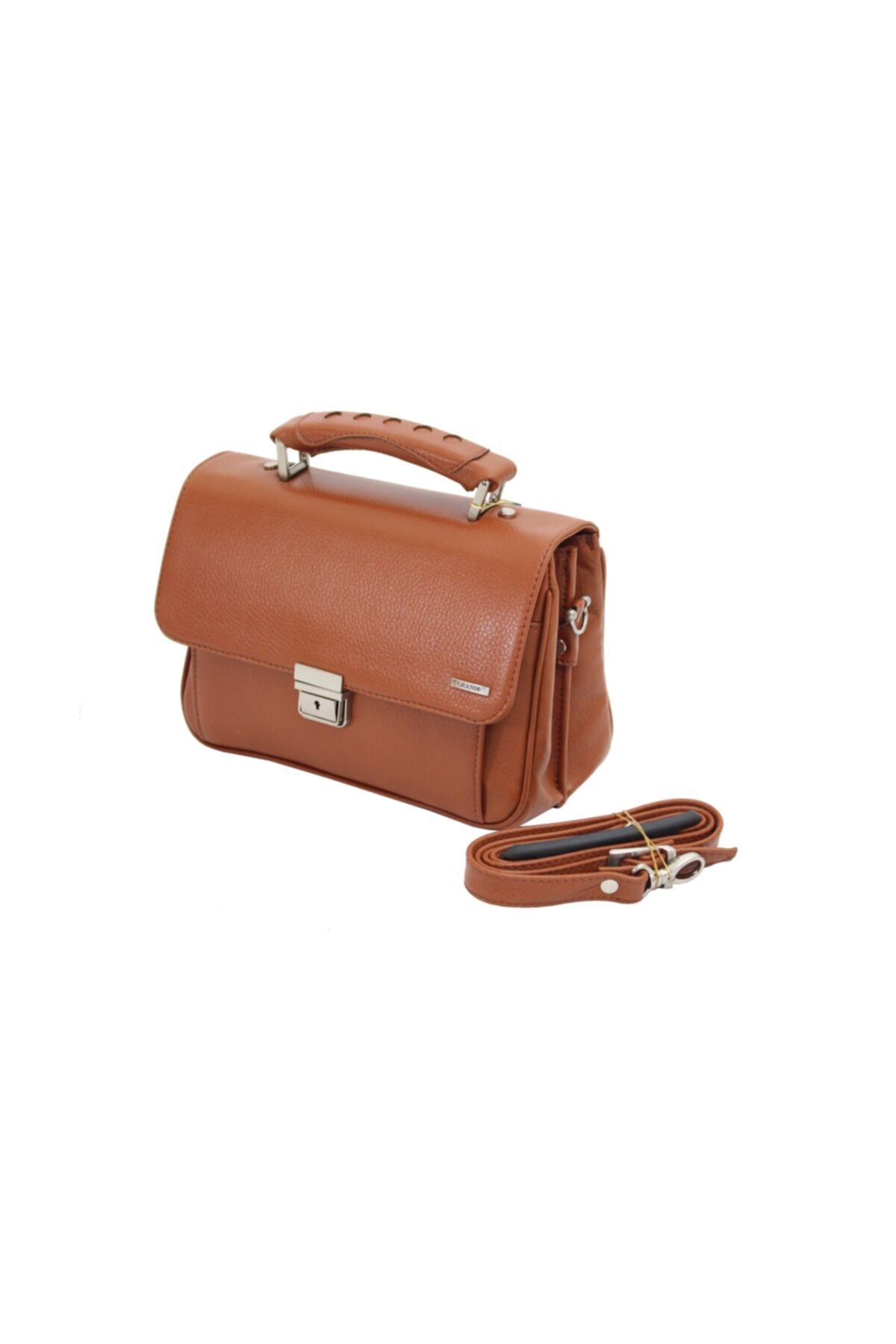 Gd 4824-tb Taba Hakiki Deri Unisex Evrak Çantası