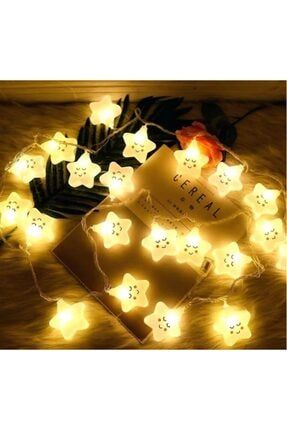 Yl-01 Sevimli Yıldız Tasarımlı 10 Led Işıklı Aydınlatma TS-01YILDIZ
