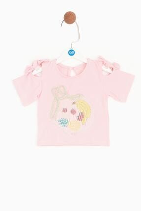 Kız Bebek Pembe T-shirt 20SS0BG2533