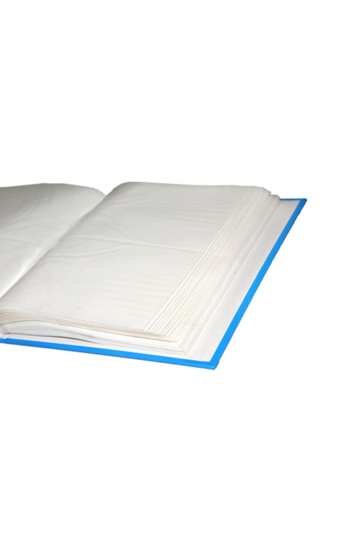 NRCN 10x15cm 200’lük Pencereli Bebek Fotoğraf Albümü(Mavi) fotoğrafı 2 (önizleme)