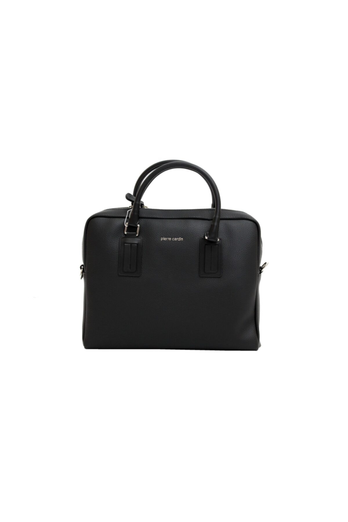 01pc1143-s Siyah Suni Deri Unisex Evrak Çantası