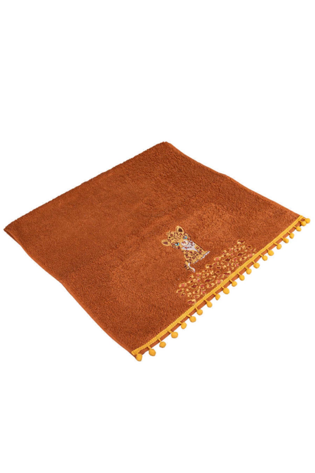 Minteks Safarı 30x50 Havlu Nyl. - Leopar Kahve