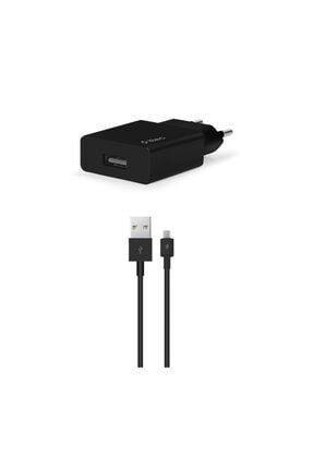 Smartcharger Seyahat Şarj Aleti 2.1a + Micro Usb Kablo Siyah 2SCS20M