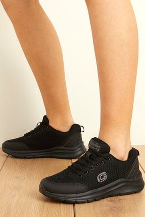 Unisex Siyah Füme Ortopedik Sneaker Spor Ayakkabı Cnp.5165