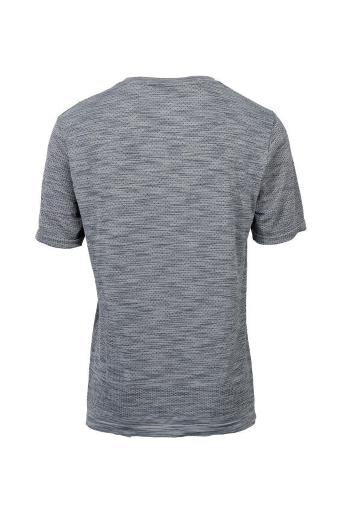 2AS-Tigo Seamless Men's Short Sleeve T-Shirt Gray 4