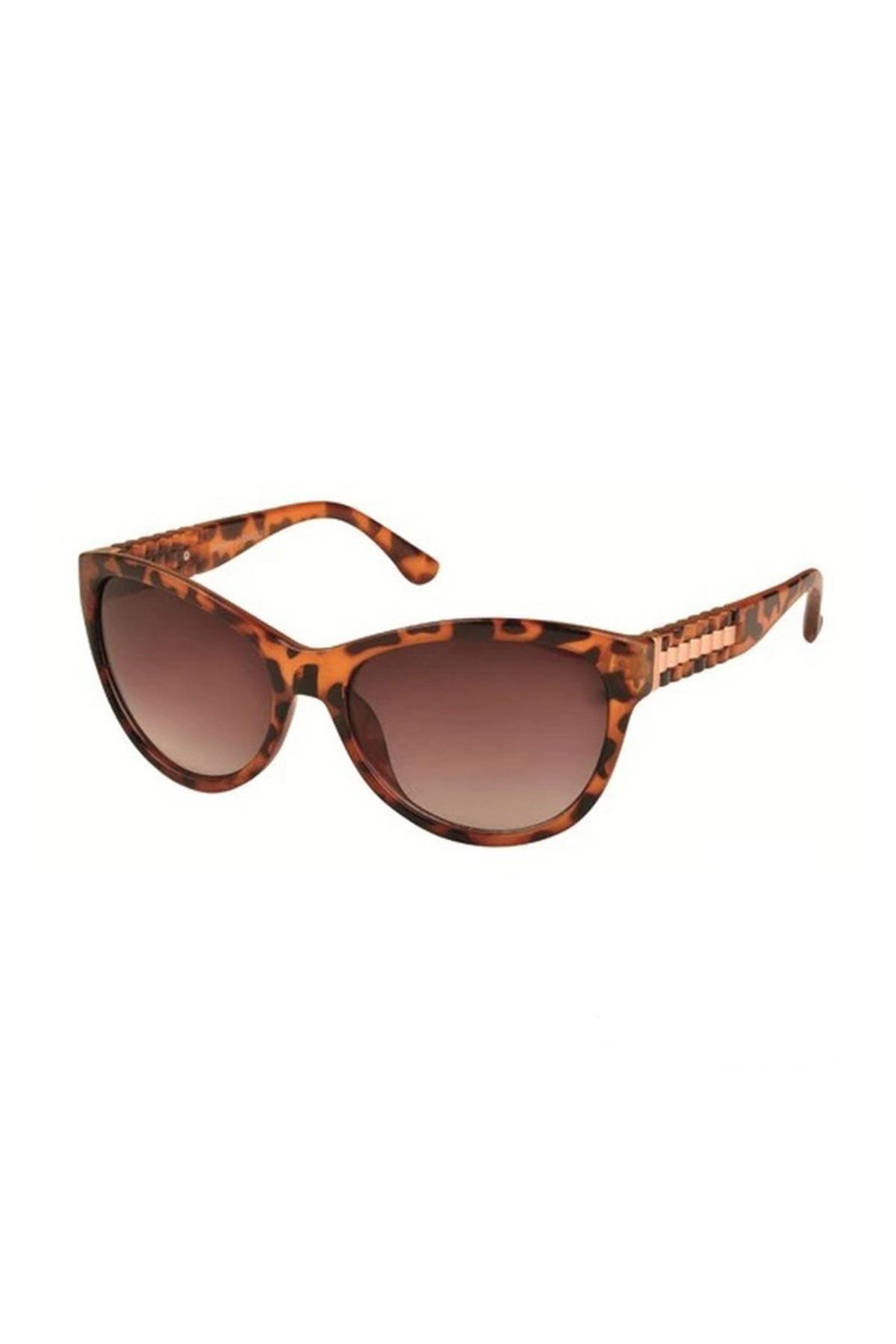 Ferrucci Sunglasses Sunglasses Brown Oval Trendyol