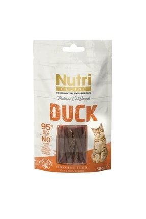 Feline Duck Snack Sandwich Kedi Ödülü 50 Gr nutri0065