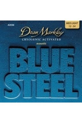 Blue Steel 2036 12-54 Medium Light Akustik Gitar Tel Seti MSA756004203601