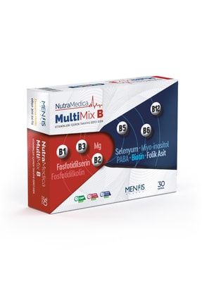 Nutramedica Multimix B 30 Kapsül MULTIMIXB30
