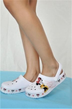Kadın Tweety Panda Mickey Mouse Baskılı Terlik Sandalet MRD0383