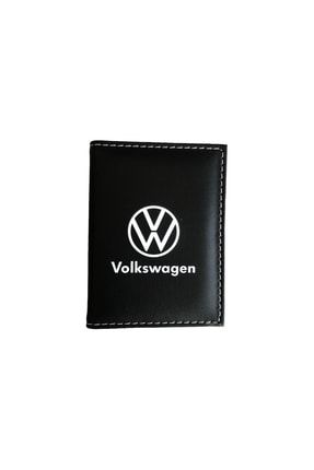 Özel Tasarım Volkswagen Yeni Logo Ruhsat Kılıfı NOM-RUHSAT-VW YENİ