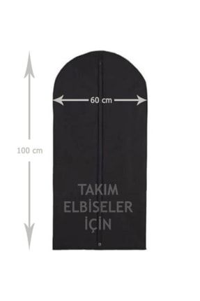 Takım Elbise Kılıfı Gamboç 60x100 Siyah Tela Nonvoven 60*100 GAMBOÇ1ADET