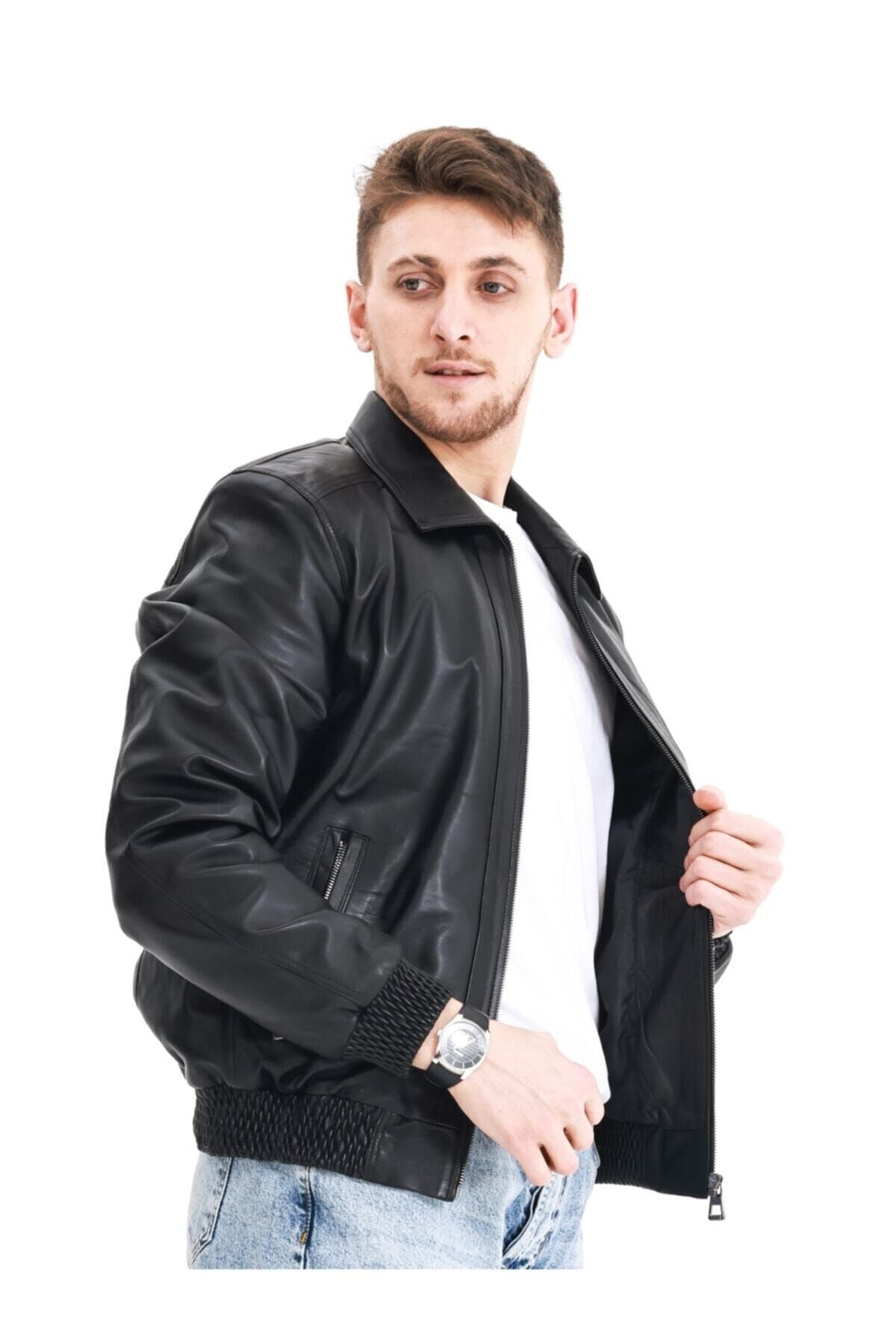 کاپشن چرم دری مسا DMRS0030