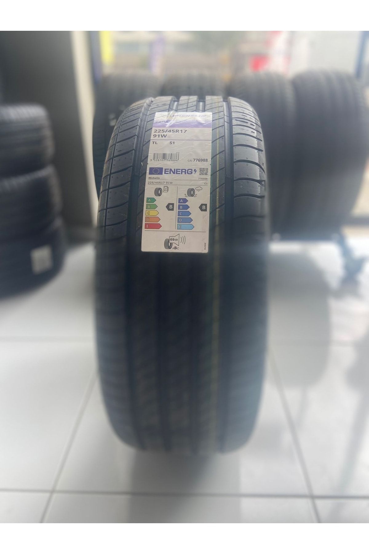 Michelin 225/45 R 17 91w S1 Primacy 4 (2022 Üretim Tarihli ) GU7331