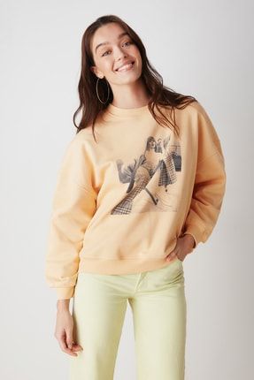 Sketch Oversize Somon Sweatshirt SKETCH22092021