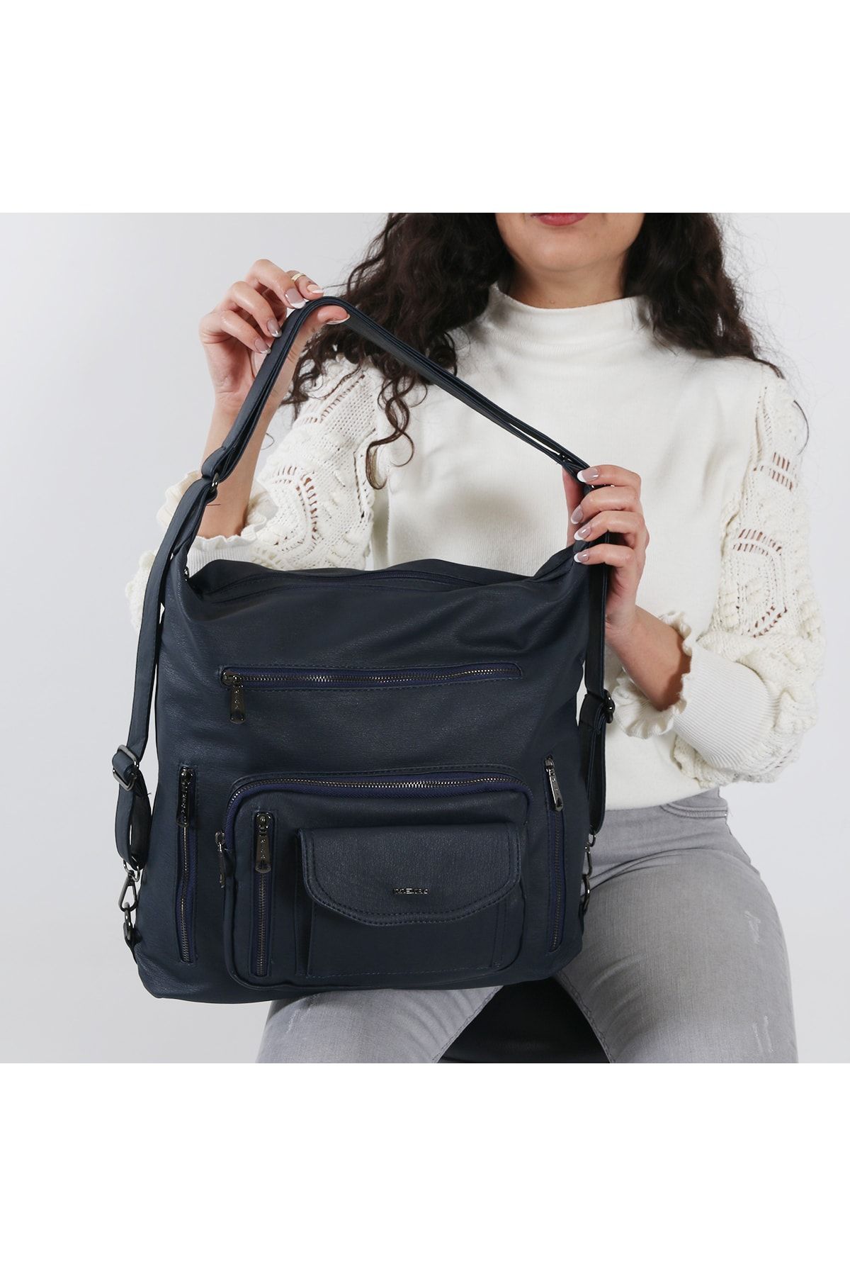 Mega 504 Local Washing Leather Women s Backpack Ladies Shoulder