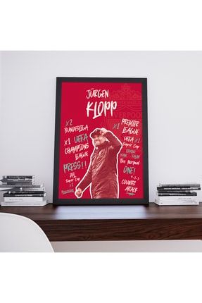 Jürgen Klopp, Liverpool, Premier League Poster Tablo JÜRKLOP