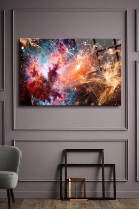 Galaksi Cam Tablo,duvar Dekorasyonu,ev Dekorasyon 22