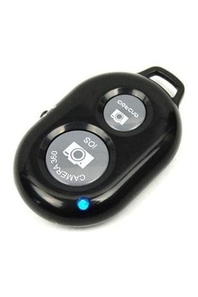 Bluetooth Uzaktan Kumanda Pilli Tüm Telefonlara Uyumlu Video Fotoğraf Çekme Siyah Bluetooth Kumanda TYC00449814686