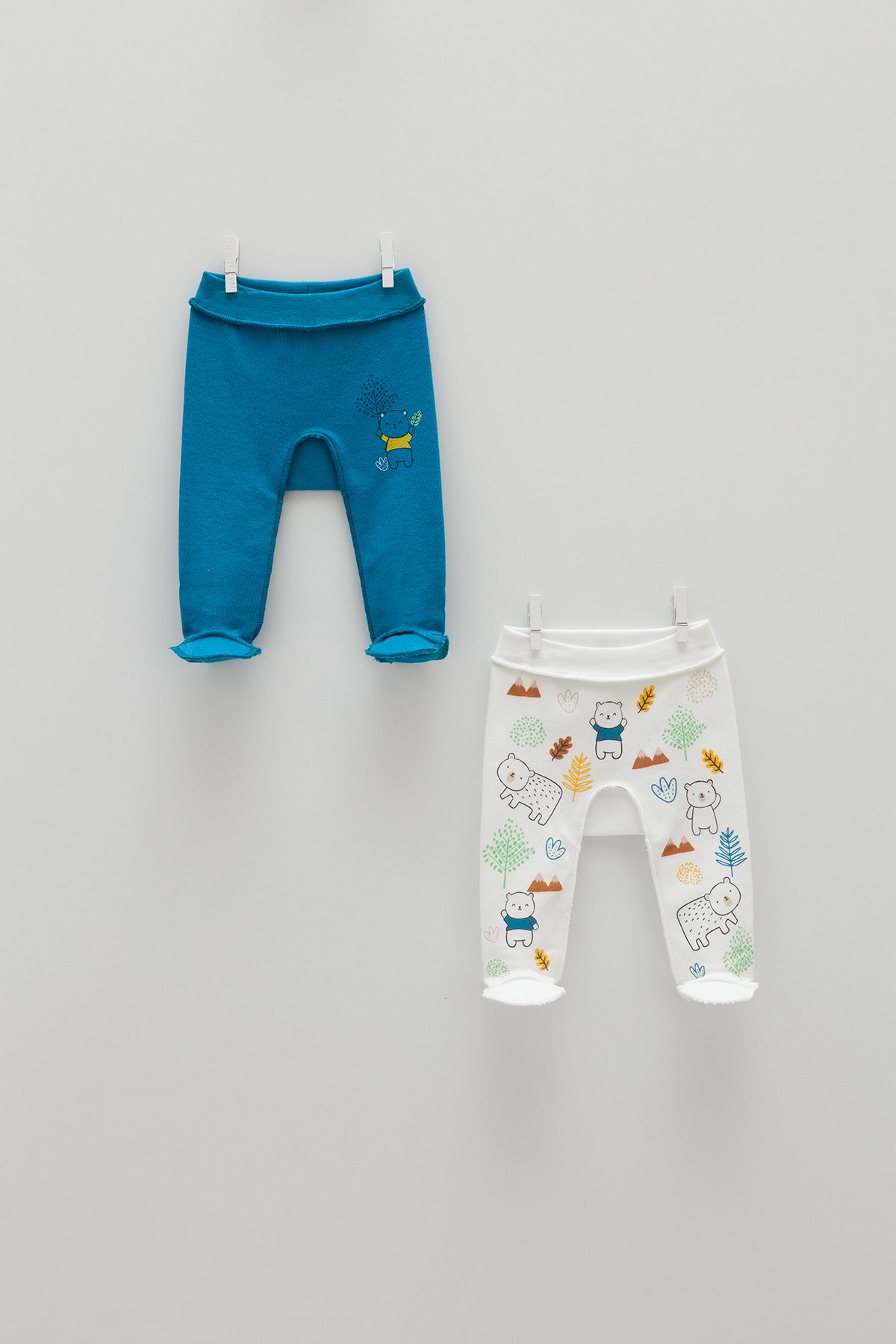 Premature Baby 2 Pack Trousers Adventure + Wipes