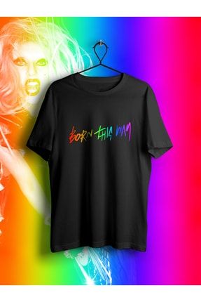 Lady Gaga Born This Way Special Edition Çift Yön Baskılı Unisex Tişört TCO20210275