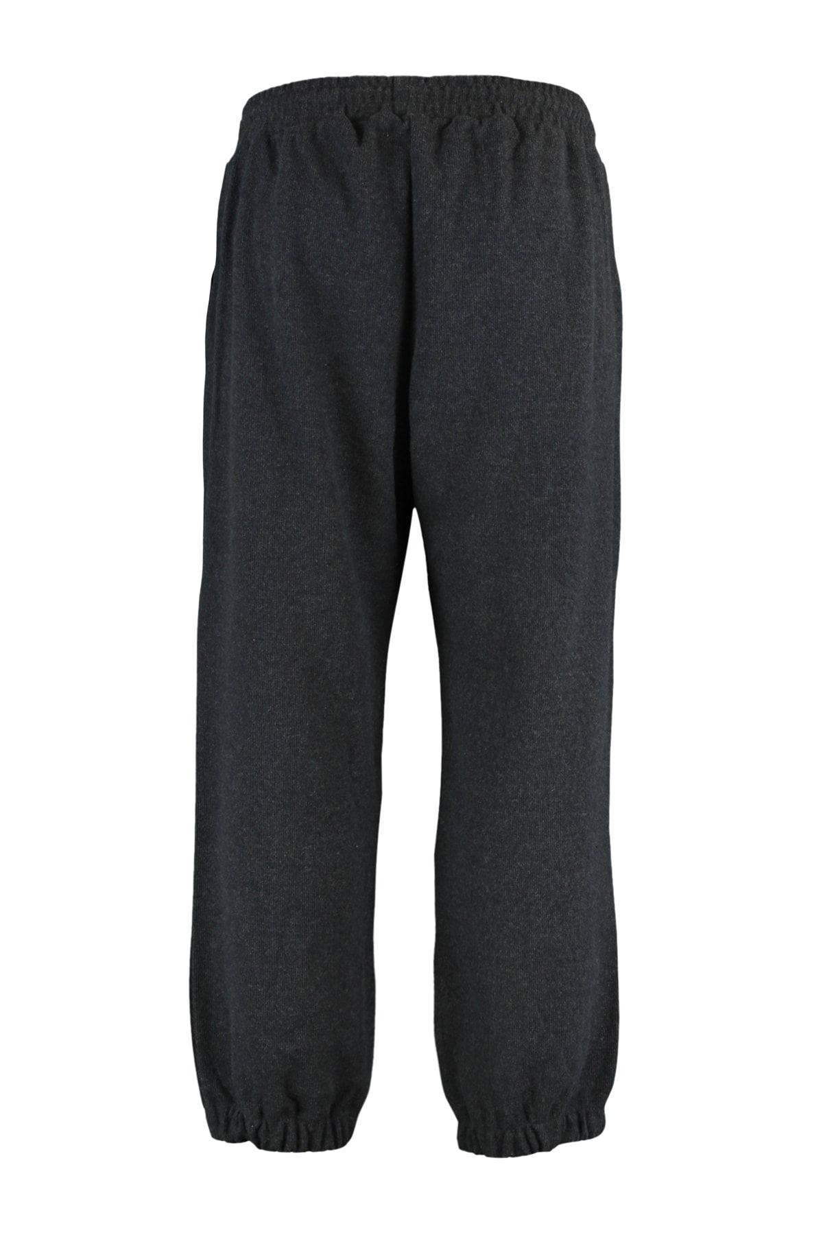 Trendyol Curve-Antracytowe cienkie dzianinowe spodnie dresowe typu jogger TBBAW23AJ00000 6