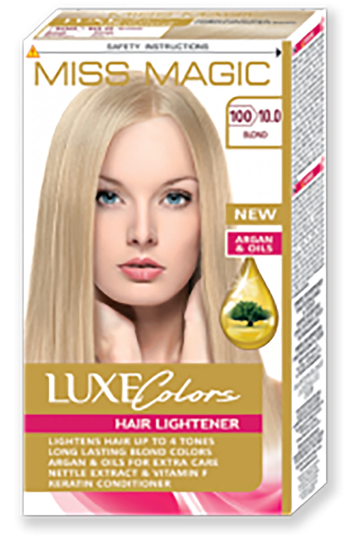 Miss Magic Saç Boyası (set Boya) Açıcı 10,0 (100 Blond)