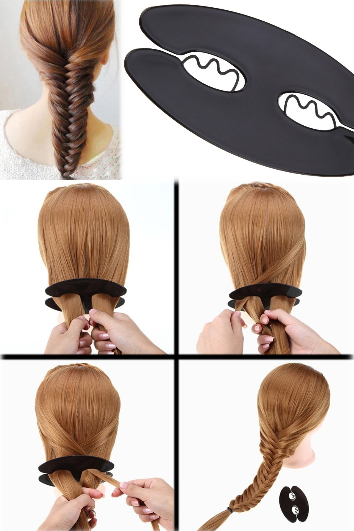 приспособления для причесок волос. приспособления для причесок волос. приспособления для волос. прически с петелькой. приспособления для причесок волос.