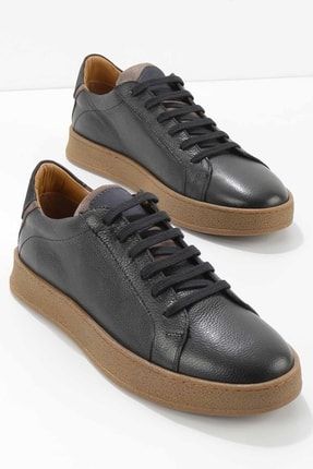 Siyah Leather Erkek Sneaker E01901530103