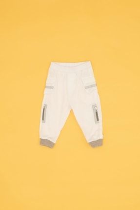 Erkek Bebek Beyaz Pantolon 21PSSBG1213