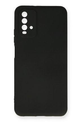 Redmi 9t Uyumlu Kılıf Premium Rubber Silikon - Siyah AZN1007226