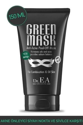 Soyulabilir Yeşil Maske Siyah Nokta Ve Sivilce Karşıtı 150ml DREA-00025