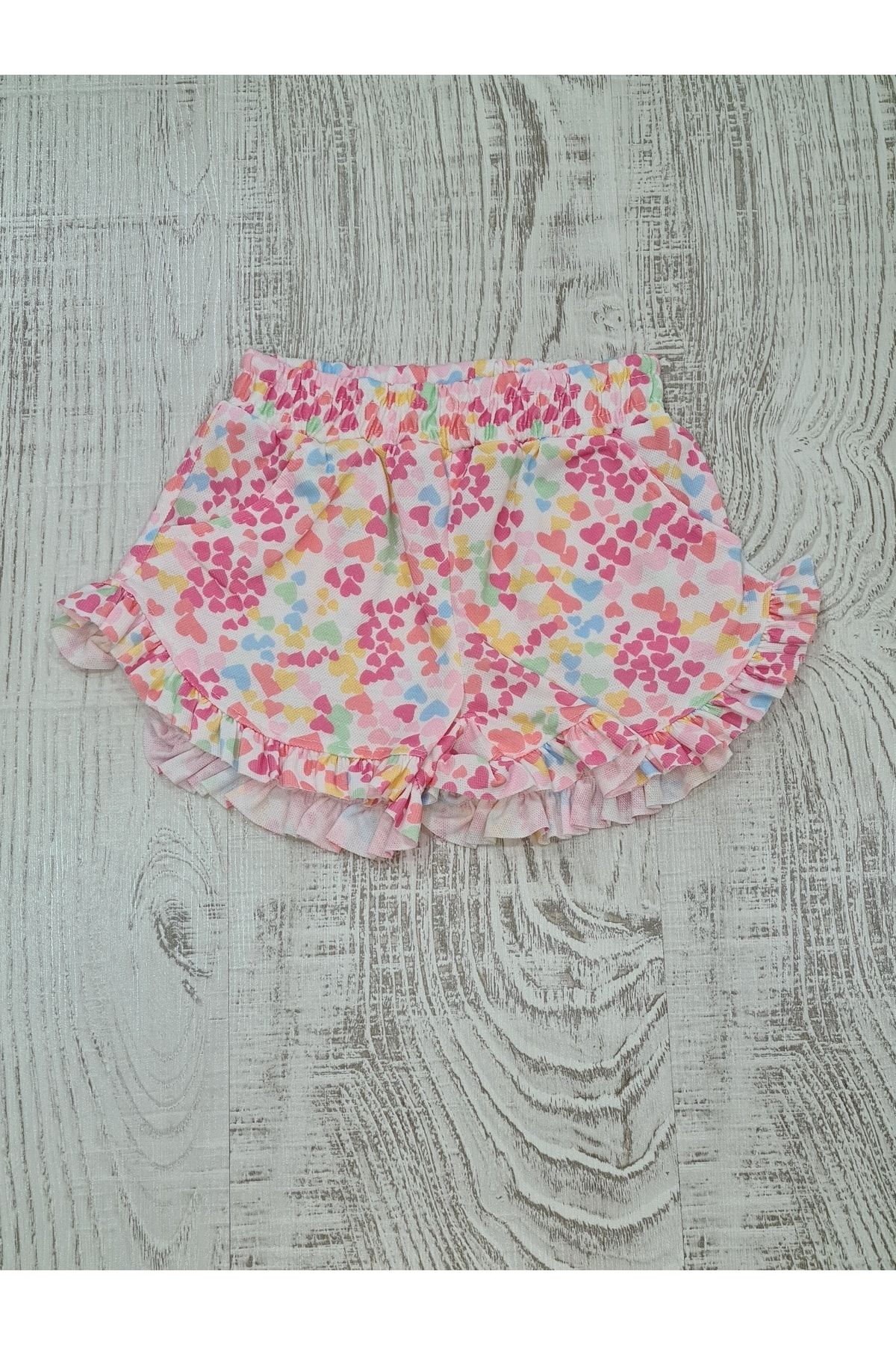 Esterella-Girl's/shorts Girl's Suit/ Mini Shorts/short Sleeve Girls' Suit 2