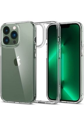 Iphone 13 - 13 Pro Uyumlu Kılıf Crystal Clear Liquid Soft Transparent Şeffaf Ince Silikon EKL-CLEAR-SUP-23