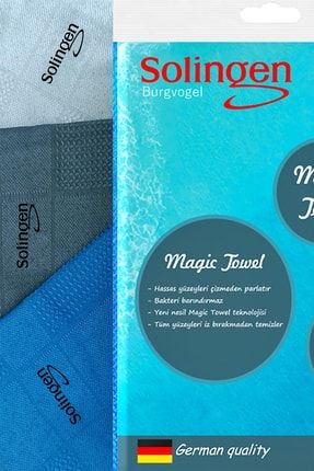 Sihirli Bez | Magic Towel | Sihirli Mikrofiber Temizlik Bezi solingengs1