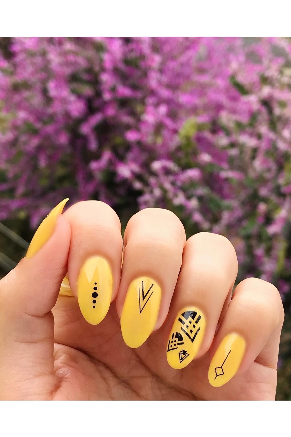 Artikel Etnik Desenler 2 Tırnak Dövmesi Tırnak Tattoo Nail Art  Tırnak Sticker