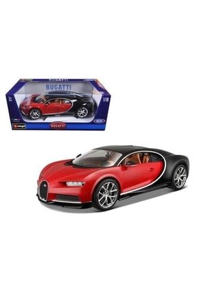 1:18 Bugatti Chiron Kırmızı Model Araba P2423S6853