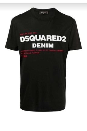 Dsq2 Erkek Siyah Tshirt DSQ010101