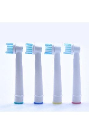 4 Adet Diş Fırçası Uyumlu Yedek Başlık Ücretsiz Kargo 1 Paket aasddfdttt