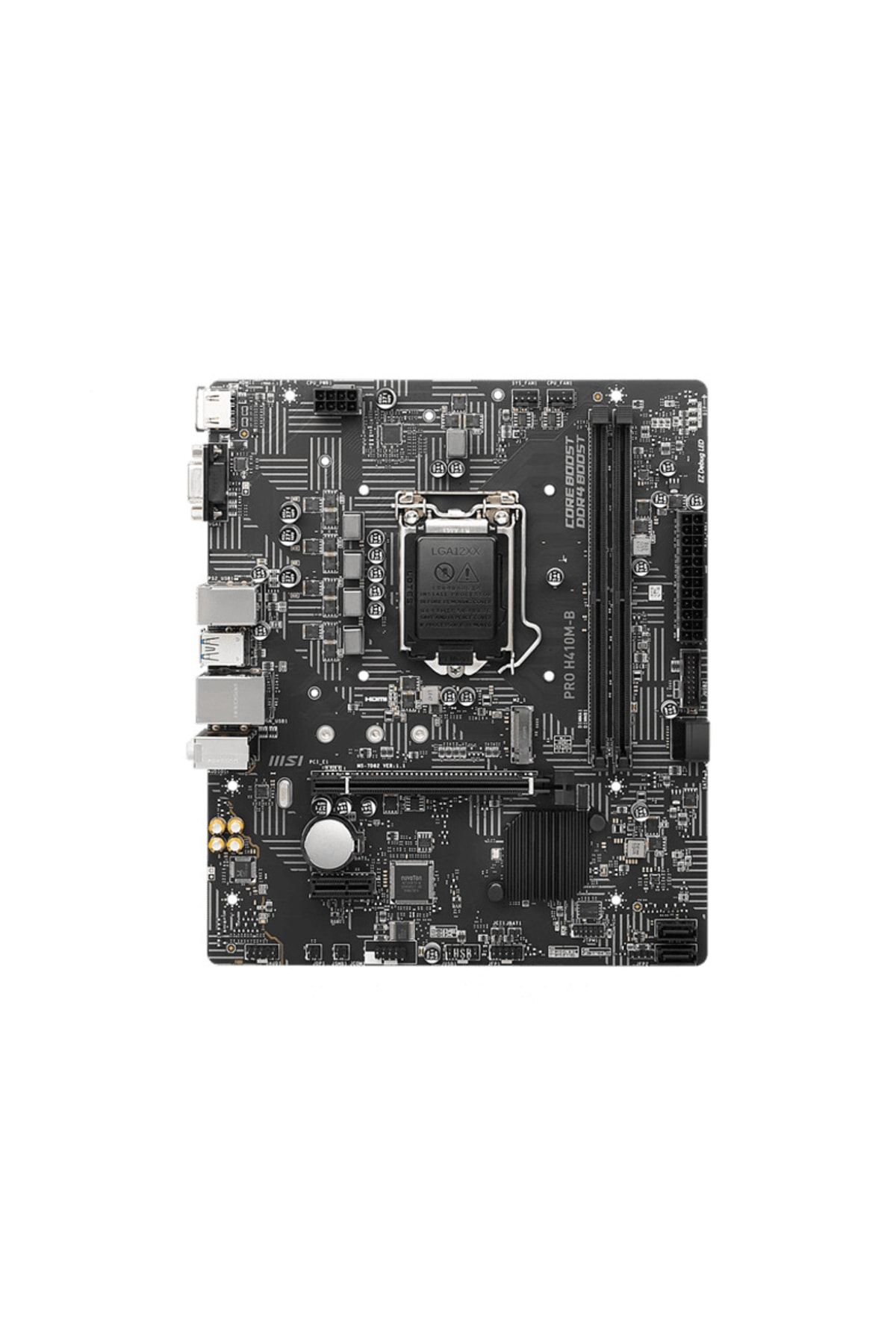 MSI-برو H410m-b 2933 ميجا هرتز DDR4 M.2 HDMI VGA 1200p 2