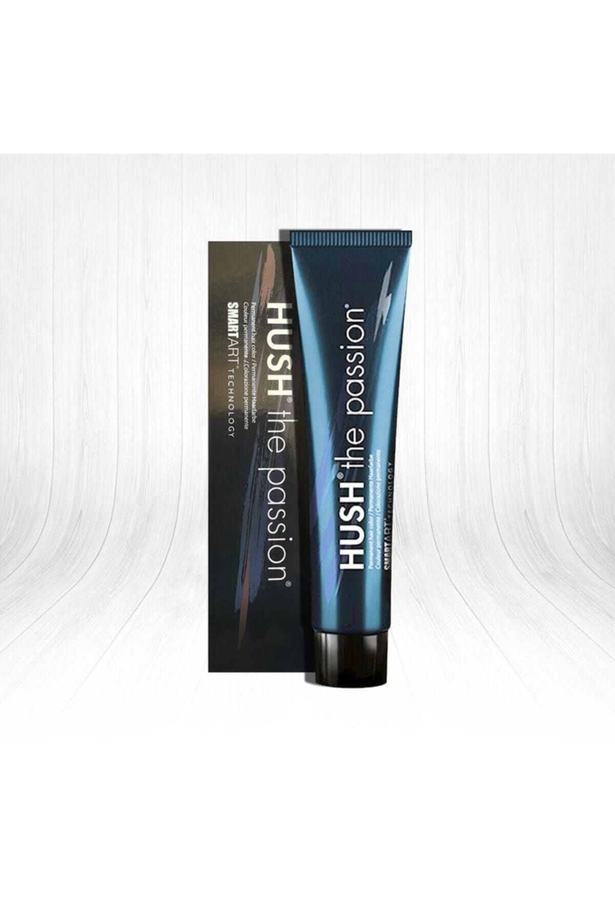رنگ مو چند مردانه و زنانه موهای هوشمند Passion 60ml 6 11 Ashy تیره Kumal فشرده HUSH