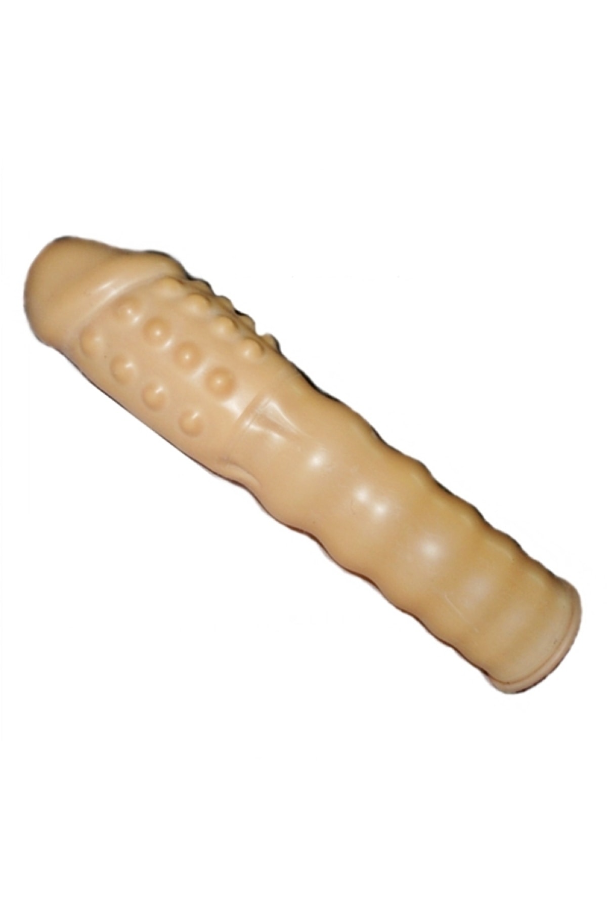 Penis Kılıf Lateks Uzatmalı İnce Yumuşak 7 cm Dolgulu Model +Kayganlaştırıcı 2