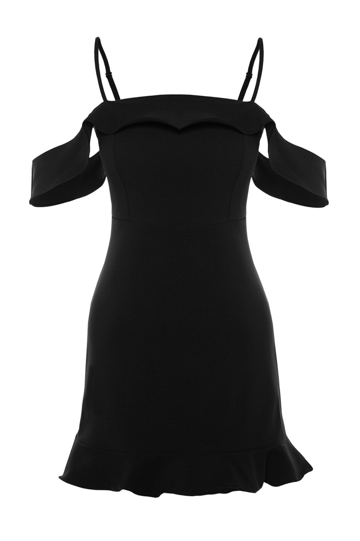 Petite cold deals shoulder dress