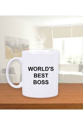 The Office Worlds Best Boss Beyaz Kupa Bardak TD189631
