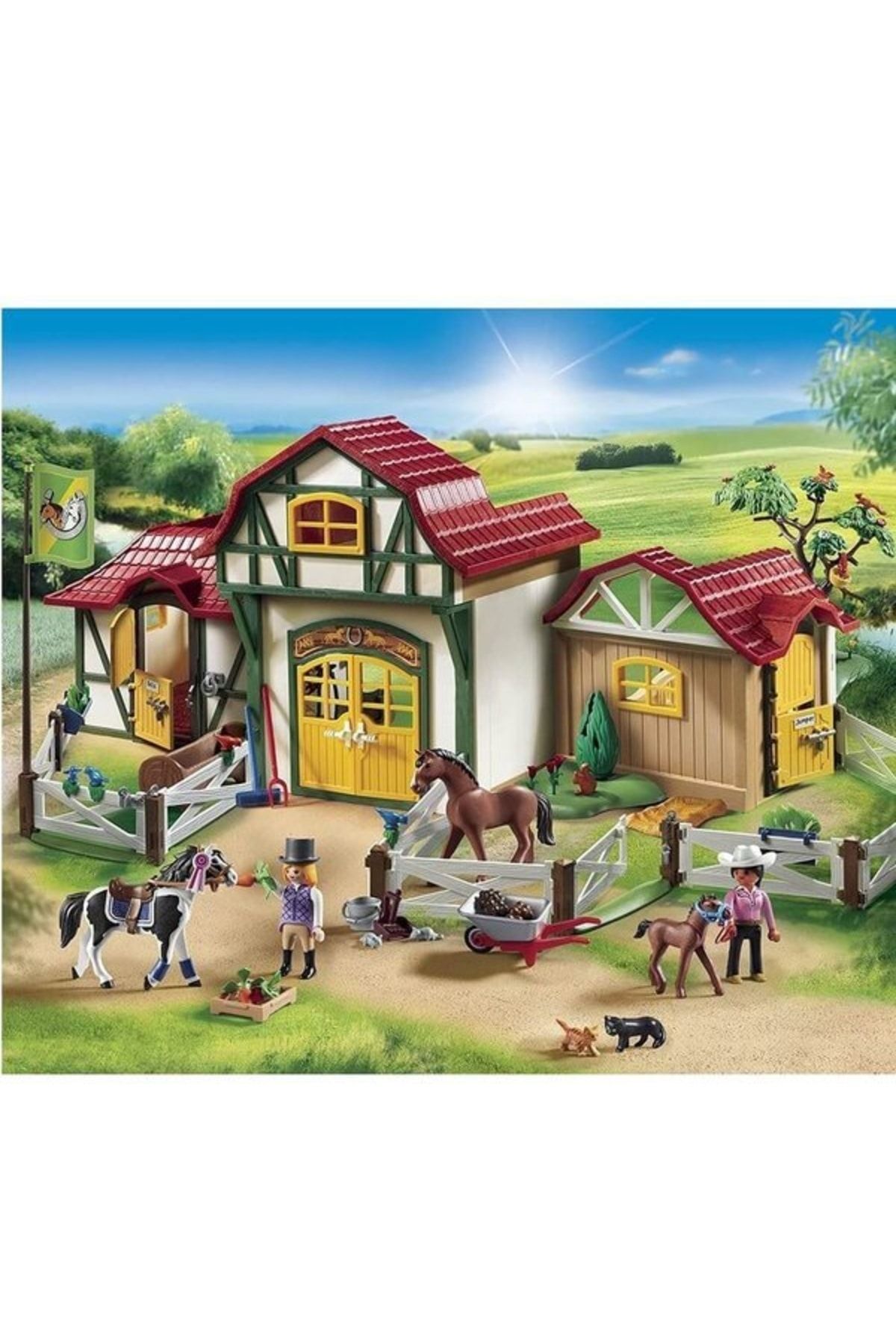 Playmobil horse 2025 farm 6926