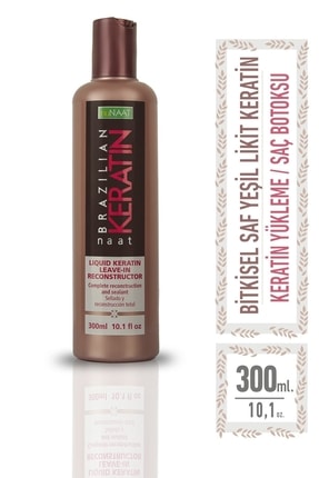 nuNAAT Keratin Yükleme, Likit Keratin Saç Bakım 300 ml
